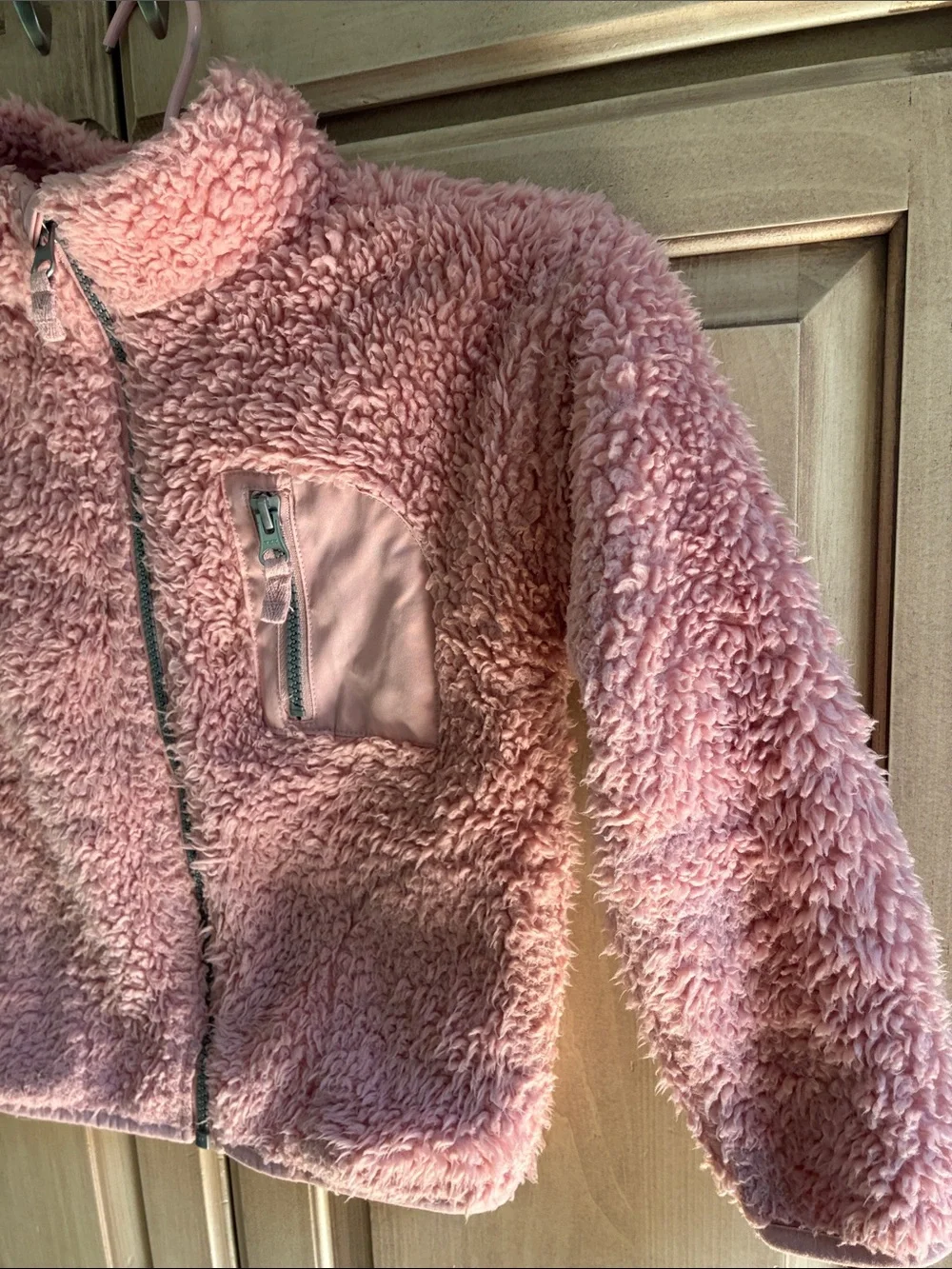 Carter's Pink Sherpa Zip Jacket